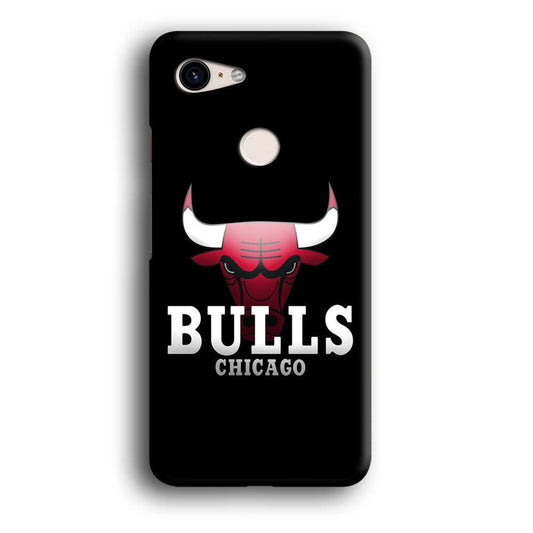 NBA Chicago Bulls Basketball 002 Google Pixel 3 3D Case-Xtracase