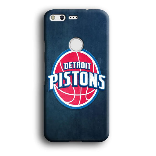 NBA Detroit Pistons Basketball 002 Google Pixel XL 3D Case-Xtracase