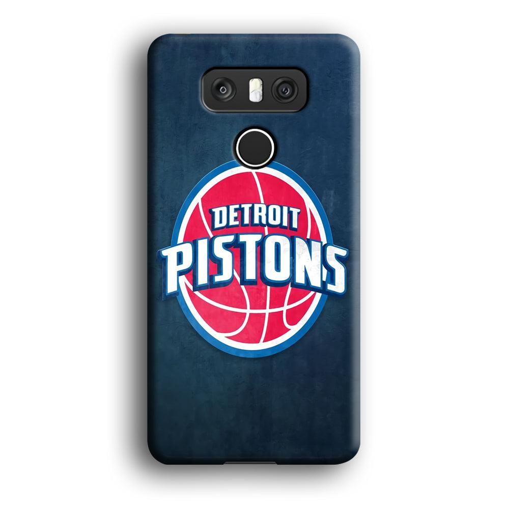 NBA Detroit Pistons Basketball 002 LG G6 3D Case-Xtracase