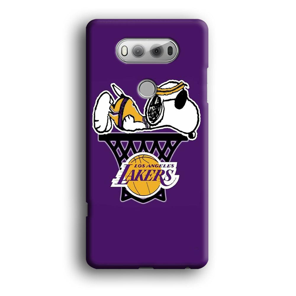 NBA Lakers Snoopy Basketball LG V20 3D Case-Xtracase
