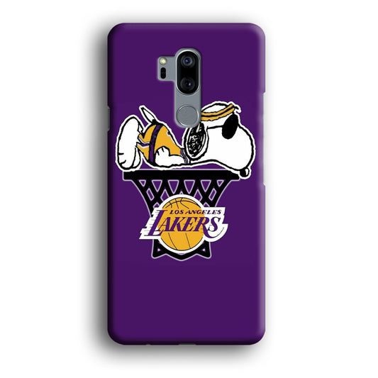 NBA Lakers Snoopy Basketball LG G7 ThinQ 3D Case
