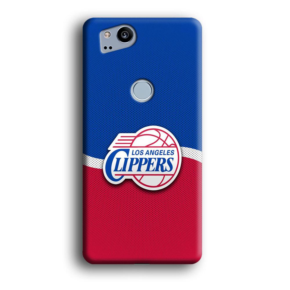 NBA Los Angeles Clippers Basketball 002 Google Pixel 2 3D Case-Xtracase