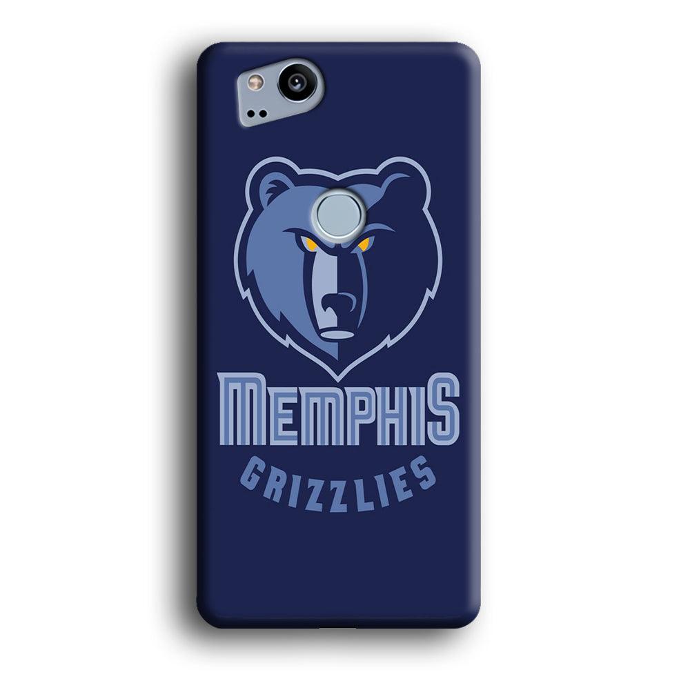 NBA Memphis Grizzlies Basketball 001 Google Pixel 2 3D Case-Xtracase