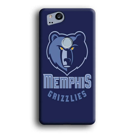 NBA Memphis Grizzlies Basketball 001 Google Pixel 2 3D Case-Xtracase