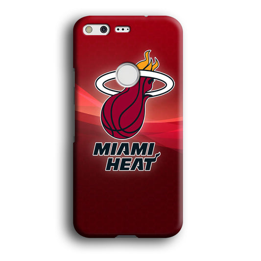 NBA Miami Heat Basketball 001 Google Pixel XL 3D Case