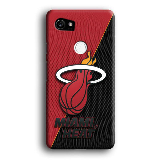 NBA Miami Heat Basketball 002 Google Pixel 2 XL 3D Case-Xtracase