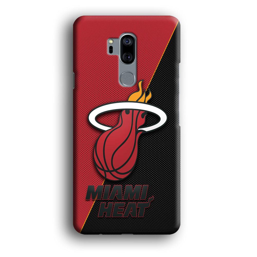 NBA Miami Heat Basketball 002 LG G7 ThinQ 3D Case-Xtracase