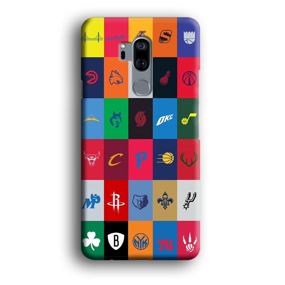 NBA Team Logos LG G7 ThinQ 3D Case-Xtracase