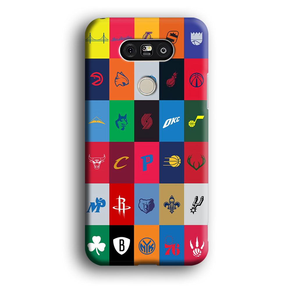 NBA Team Logos LG G5 3D Case-Xtracase
