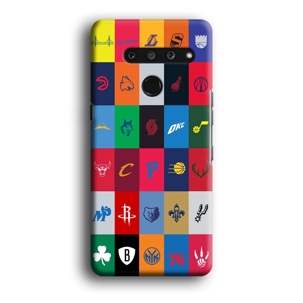 NBA Team Logos LG V50 3D Case-Xtracase