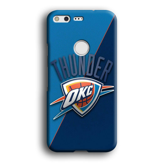 NBA Thunder Basketball 001 Google Pixel XL 3D Case