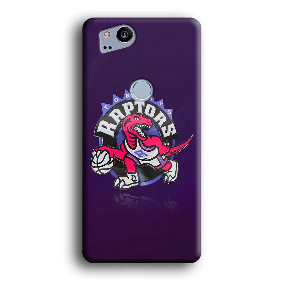 NBA Toronto Raptors Basketball 002 Google Pixel 2 3D Case-Xtracase