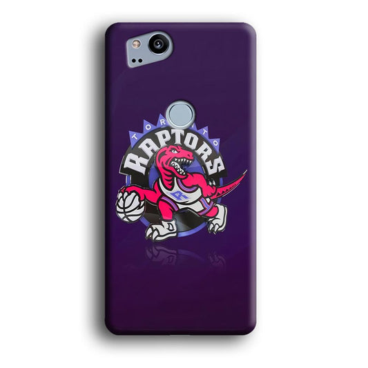 NBA Toronto Raptors Basketball 002 Google Pixel 2 3D Case-Xtracase