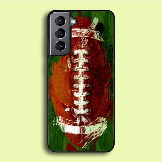 NFL American Football Art Samsung Galaxy A16 Case-Rubber / White (2D Case)-Xtracase