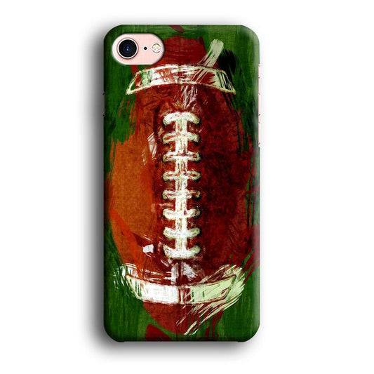 NFL American Football Art iPhone 8 Case-Plastic / Full Wrap (3D Case)-Xtracase