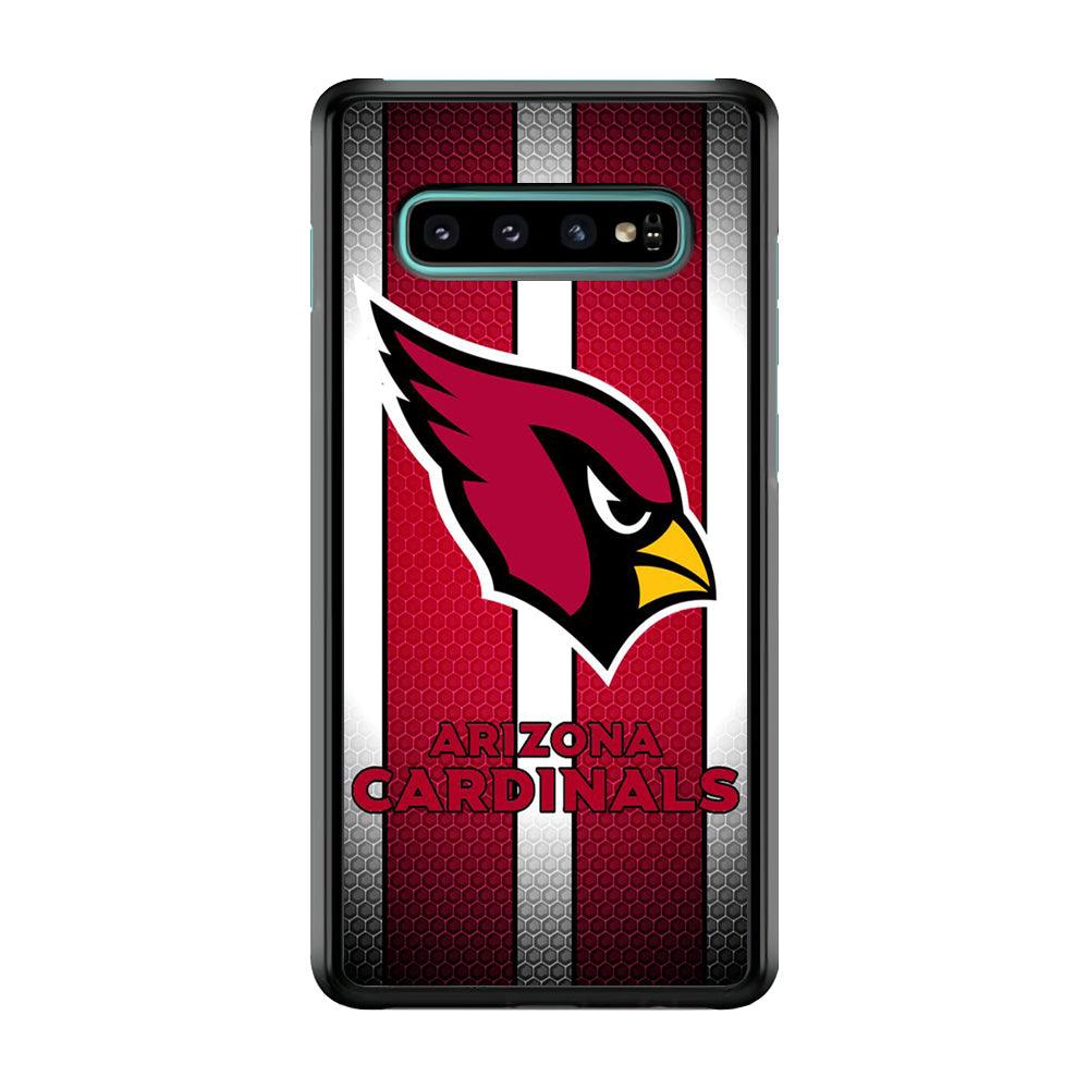 NFL Arizona Cardinals 001 Samsung Galaxy S10 Case-Plastic / Full Wrap (3D Case)-Xtracase