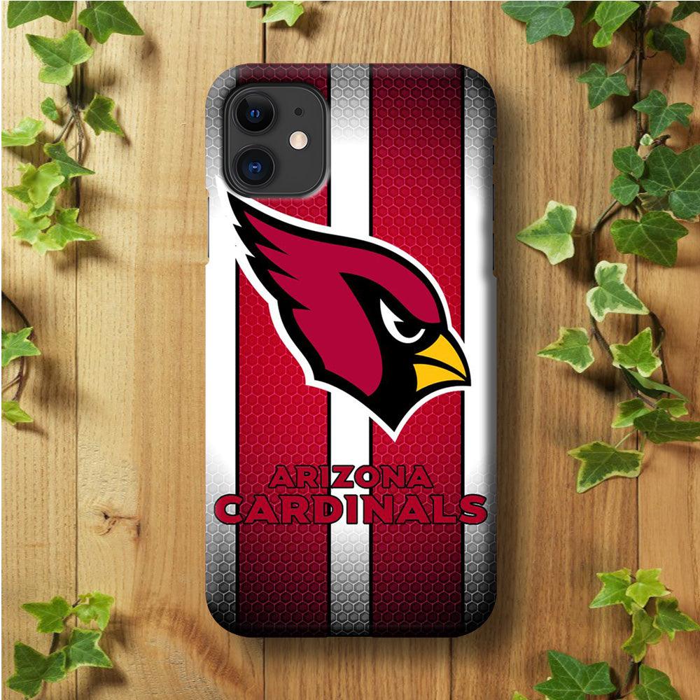 NFL Arizona Cardinals 001 iPhone 11 Case-Plastic / Full Wrap (3D Case)-Xtracase