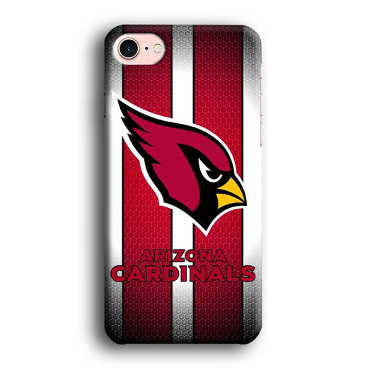 NFL Arizona Cardinals 001 iPhone SE 2020 Case-Plastic / Full Wrap (3D Case)-Xtracase