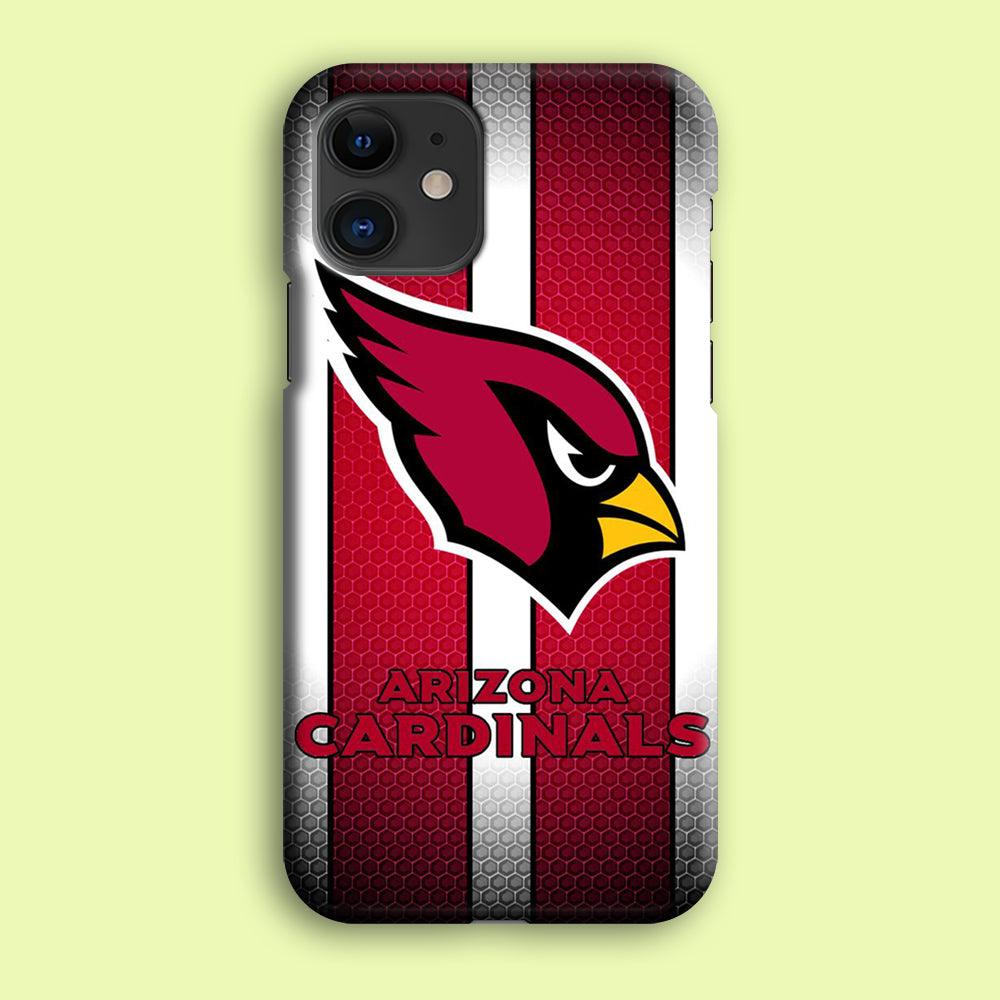 NFL Arizona Cardinals 001 iPhone 12 Mini Case-Plastic / Full Wrap (3D Case)-Xtracase
