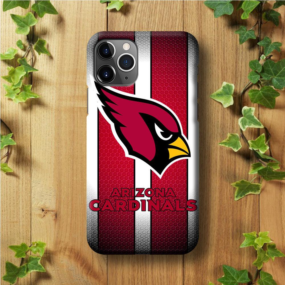NFL Arizona Cardinals 001 iPhone 11 Pro Max Case-Plastic / Full Wrap (3D Case)-Xtracase