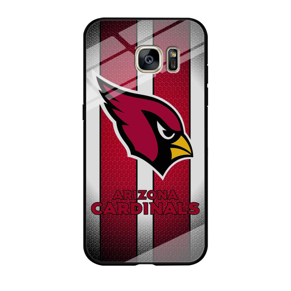 NFL Arizona Cardinals 001 Samsung Galaxy S7 Edge Case-Tempered Glass Case-Xtracase