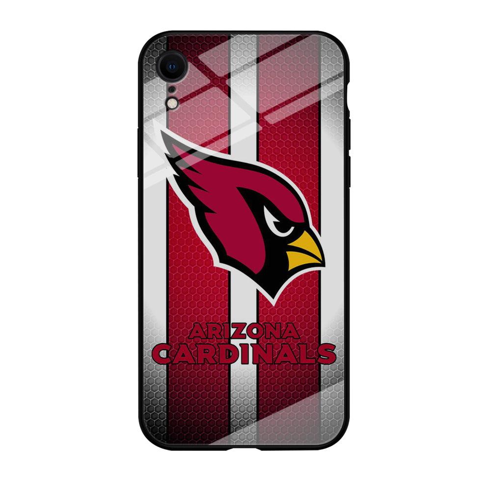 NFL Arizona Cardinals 001 iPhone XR Case-Tempered Glass Case-Xtracase