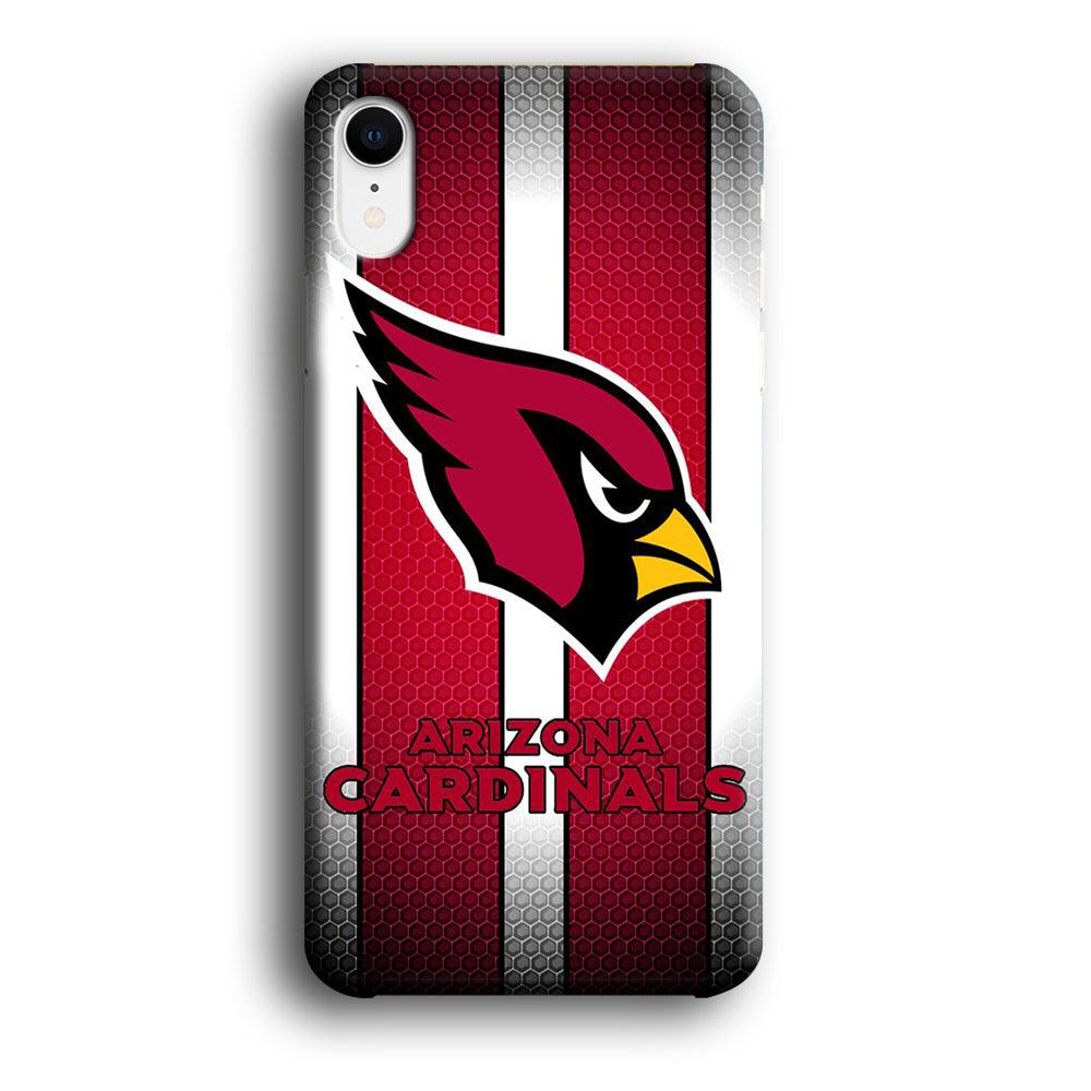 NFL Arizona Cardinals 001 iPhone XR Case-Plastic / Full Wrap (3D Case)-Xtracase