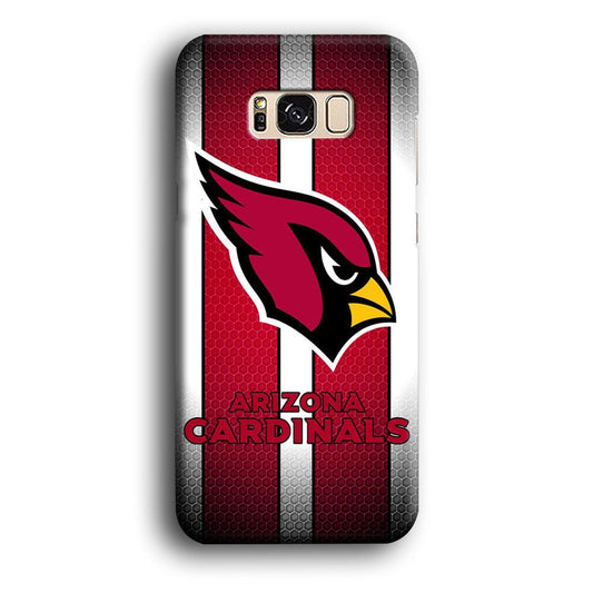 NFL Arizona Cardinals 001 Samsung Galaxy S8 Case-Plastic / Full Wrap (3D Case)-Xtracase
