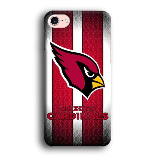 NFL Arizona Cardinals 001 iPhone 8 Case-Plastic / Full Wrap (3D Case)-Xtracase