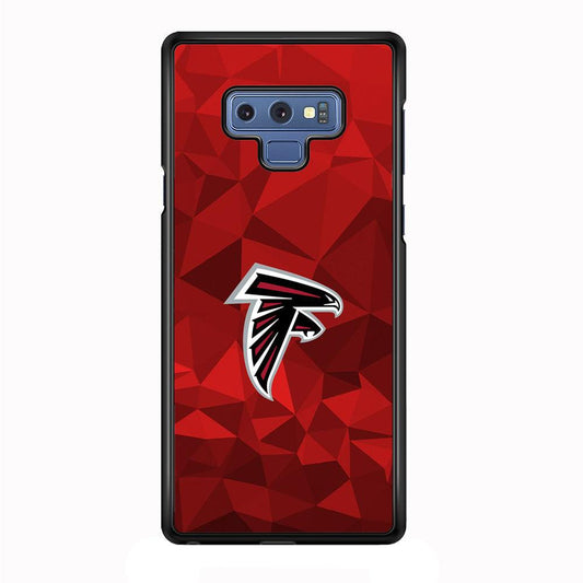 NFL Atlanta Falcons 001 Samsung Galaxy Note 9 Case-Plastic / Full Wrap (3D Case)-Xtracase