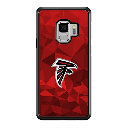 NFL Atlanta Falcons 001 Samsung Galaxy S9 Case-Plastic / Full Wrap (3D Case)-Xtracase