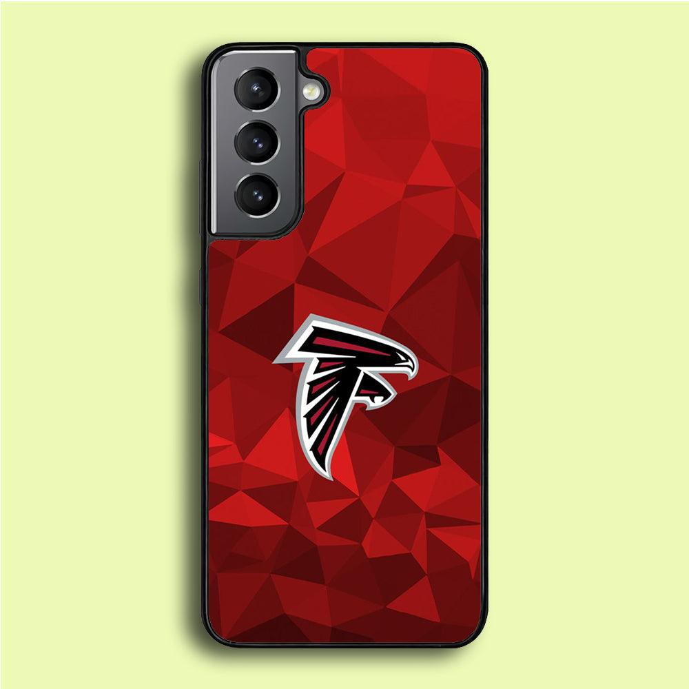 NFL Atlanta Falcons 001 Samsung Galaxy A16 Case-Rubber / Black (2D Case)-Xtracase