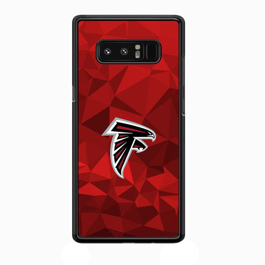 NFL Atlanta Falcons 001 Samsung Galaxy Note 8 Case-Plastic / Full Wrap (3D Case)-Xtracase