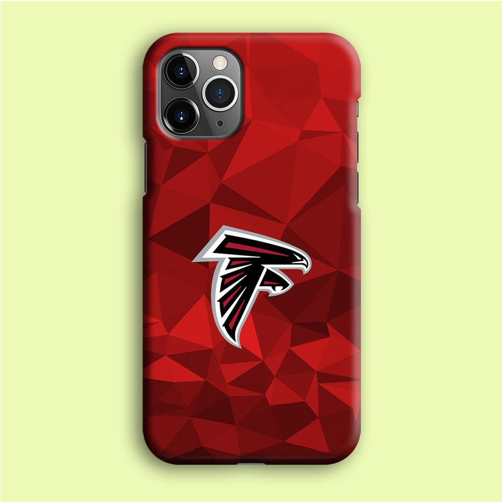 NFL Atlanta Falcons 001 iPhone 12 Pro Max Case-Plastic / Full Wrap (3D Case)-Xtracase