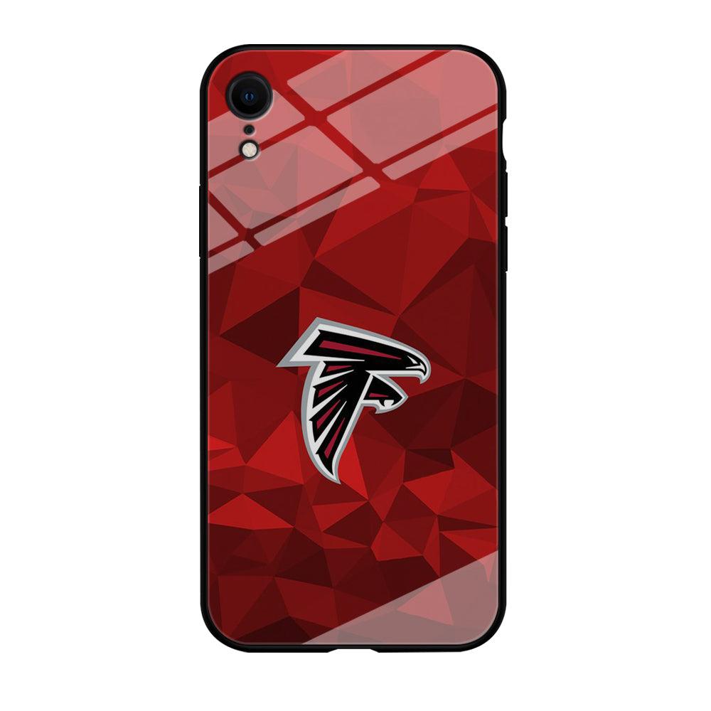 NFL Atlanta Falcons 001 iPhone XR Case-Tempered Glass Case-Xtracase