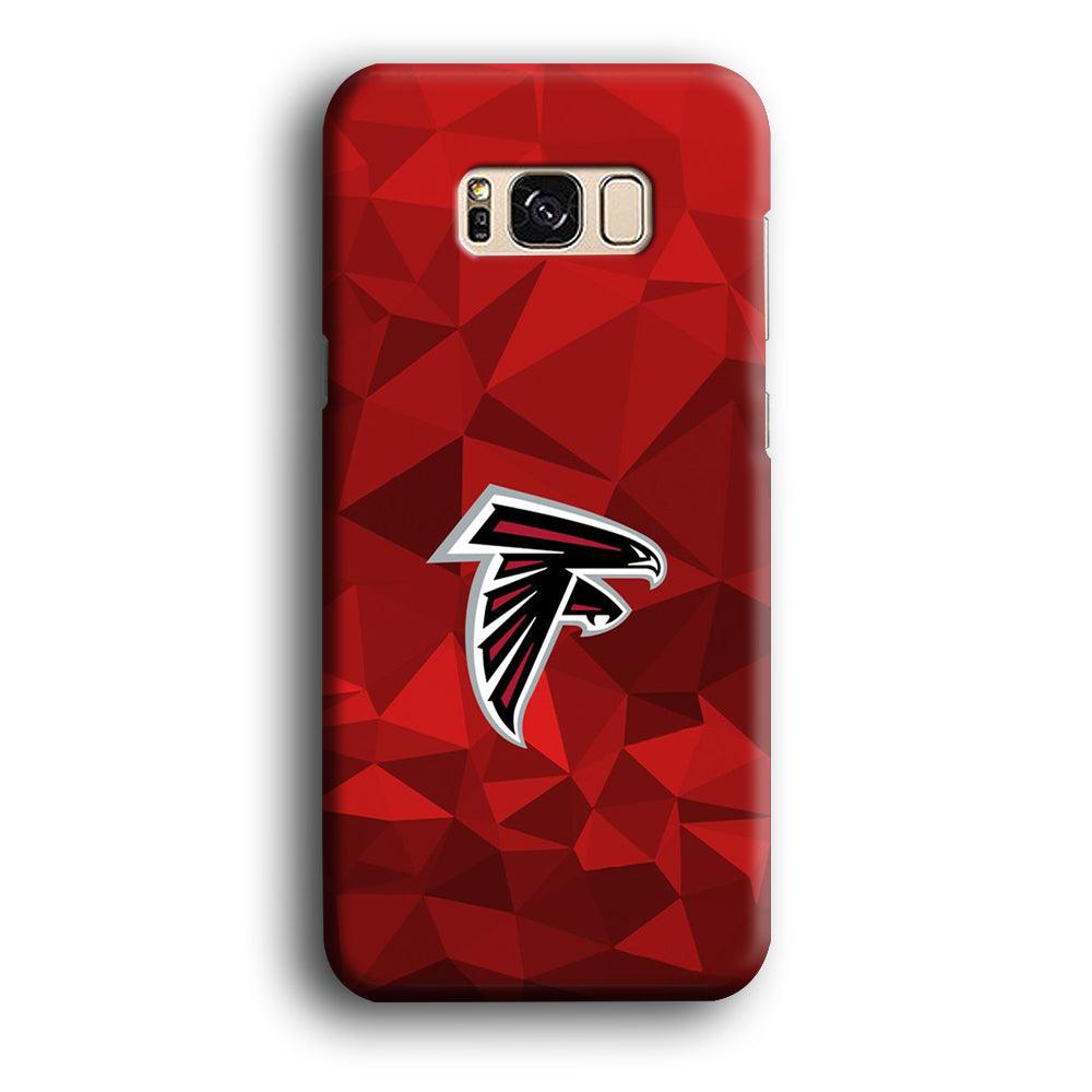 NFL Atlanta Falcons 001 Samsung Galaxy S8 Case-Plastic / Full Wrap (3D Case)-Xtracase