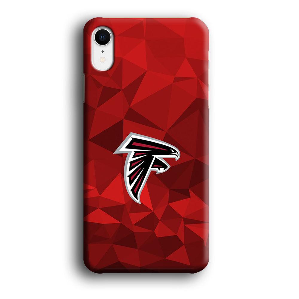 NFL Atlanta Falcons 001 iPhone XR Case-Plastic / Full Wrap (3D Case)-Xtracase