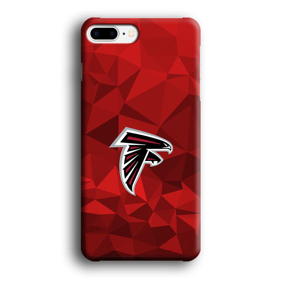 NFL Atlanta Falcons 001 iPhone 8 Plus Case-Plastic / Full Wrap (3D Case)-Xtracase