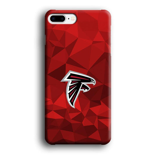 NFL Atlanta Falcons 001 iPhone 8 Plus Case-Plastic / Full Wrap (3D Case)-Xtracase