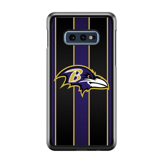 NFL Baltimore Ravens 001 Samsung Galaxy S10E Case-Plastic / Full Wrap (3D Case)-Xtracase