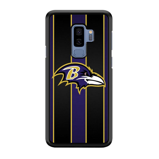NFL Baltimore Ravens 001 Samsung Galaxy S9 Plus Case-Plastic / Full Wrap (3D Case)-Xtracase