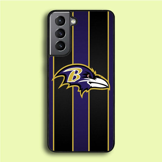 NFL Baltimore Ravens 001 Samsung Galaxy A16 Case-Rubber / White (2D Case)-Xtracase