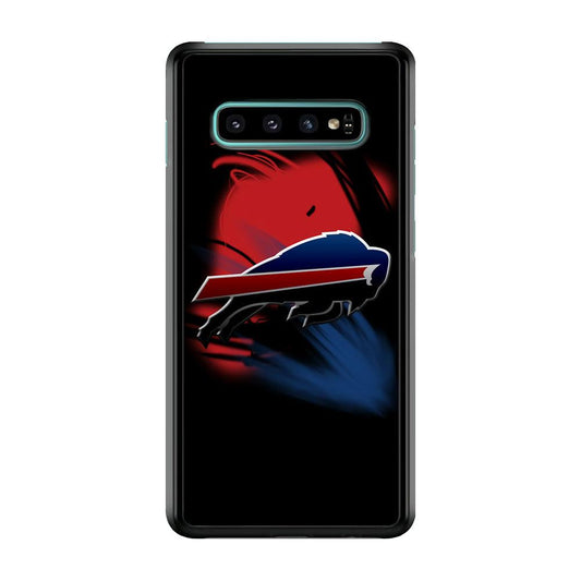 NFL Buffalo Bills 001 Samsung Galaxy S10 Plus Case-Plastic / Full Wrap (3D Case)-Xtracase