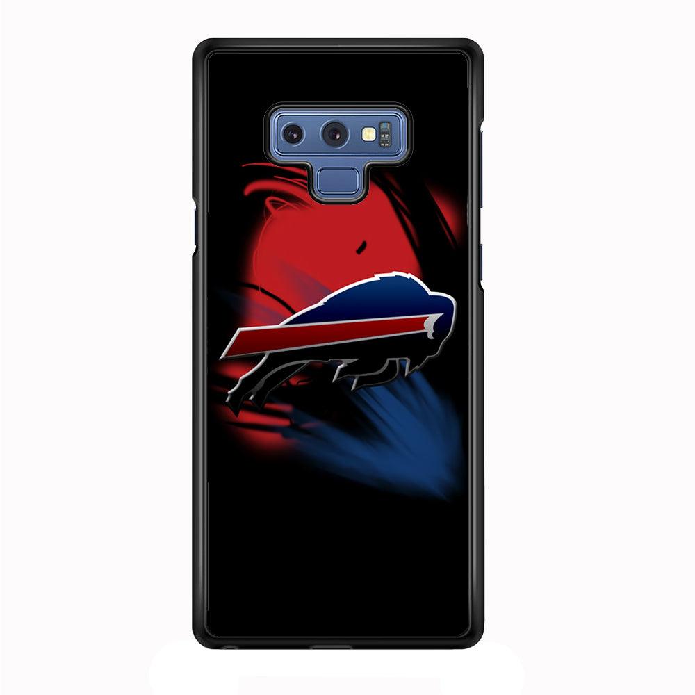NFL Buffalo Bills 001 Samsung Galaxy Note 9 Case-Plastic / Full Wrap (3D Case)-Xtracase