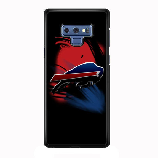 NFL Buffalo Bills 001 Samsung Galaxy Note 9 Case-Plastic / Full Wrap (3D Case)-Xtracase