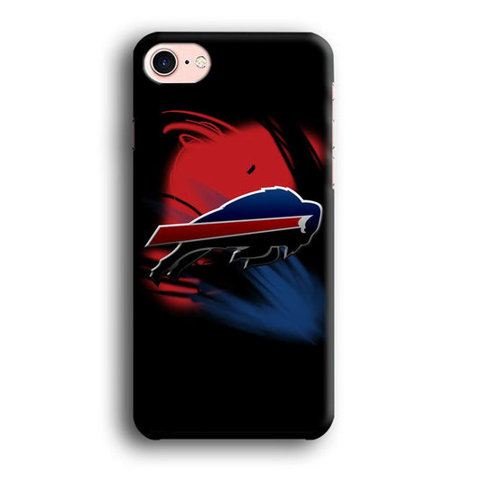 NFL Buffalo Bills 001 iPhone 8 Case-Plastic / Full Wrap (3D Case)-Xtracase