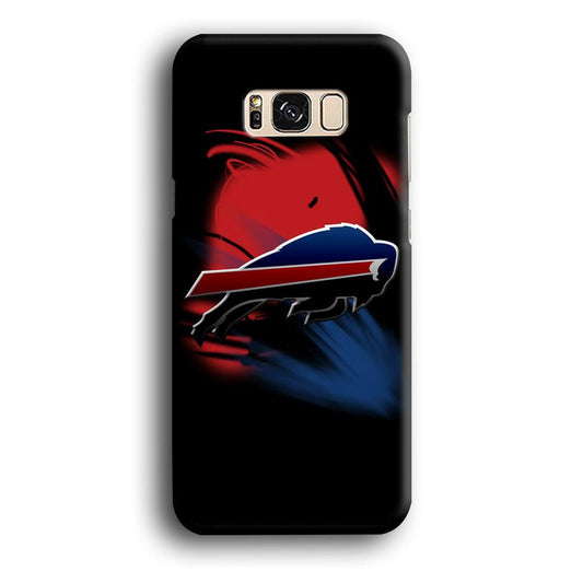 NFL Buffalo Bills 001 Samsung Galaxy S8 Case-Plastic / Full Wrap (3D Case)-Xtracase