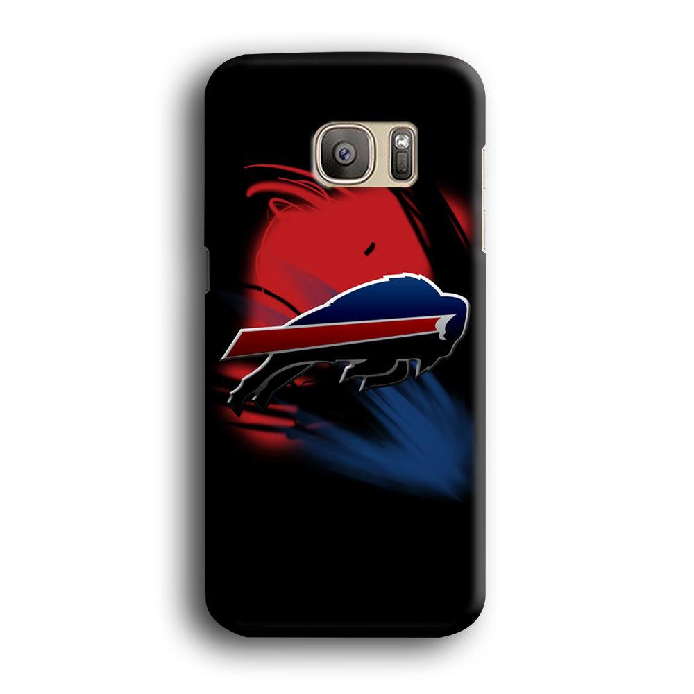 NFL Buffalo Bills 001 Samsung Galaxy S7 Edge Case-Plastic / Full Wrap (3D Case)-Xtracase