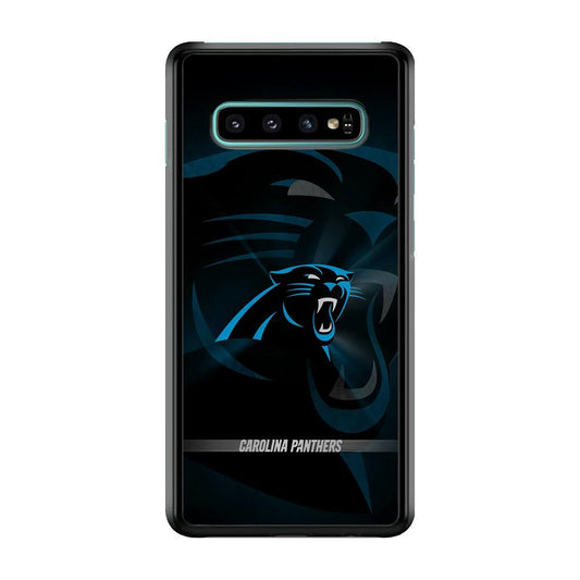 NFL Carolina Panthers 001 Samsung Galaxy S10 Plus Case-Plastic / Full Wrap (3D Case)-Xtracase