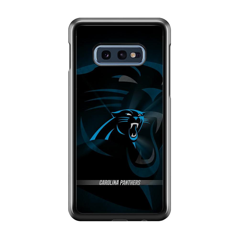 NFL Carolina Panthers 001 Samsung Galaxy S10E Case-Plastic / Full Wrap (3D Case)-Xtracase